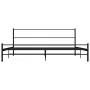 Schwarzer Metallbettrahmen 200x200 cm von vidaXL, Betten und Lattenroste - Ref: Foro24-284691, Preis: 110,01 €, Rabatt: %