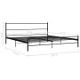 Schwarzer Metallbettrahmen 200x200 cm von vidaXL, Betten und Lattenroste - Ref: Foro24-284691, Preis: 110,01 €, Rabatt: %