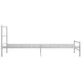 Bettgestell aus weißem Metall, 100 x 200 cm von vidaXL, Betten und Lattenroste - Ref: Foro24-284693, Preis: 59,64 €, Rabatt: %