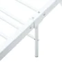 Bettgestell aus weißem Metall, 120 x 200 cm von vidaXL, Betten und Lattenroste - Ref: Foro24-284694, Preis: 89,30 €, Rabatt: %