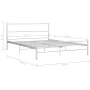 Bettgestell aus weißem Metall, 120 x 200 cm von vidaXL, Betten und Lattenroste - Ref: Foro24-284694, Preis: 89,30 €, Rabatt: %