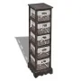 Shelf with 5 brown wooden woven baskets by vidaXL, Lockers and storage cabinets - Ref: Foro24-240801, Price: 118,10 €, Discou...