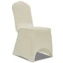 Set of 6 Fitted Chair Covers, Cream by vidaXL, Covers - Ref: Foro24-241199, Price: 29,62 €, Discount: %