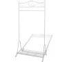 White steel clothes rack by vidaXL, Dresser Organizers and Bar Hangers - Ref: Foro24-242999, Price: 51,95 €, Discount: %