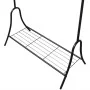 Donkey black steel clothing rack by vidaXL, Dresser Organizers and Bar Hangers - Ref: Foro24-243000, Price: 43,68 €, Discount: %