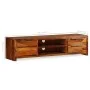 TV-Schrank aus massivem Palisanderholz, 120 x 30 x 30 cm von vidaXL, TV-Möbel - Ref: Foro24-243945, Preis: 219,68 €, Rabatt: %