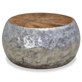 Aluminum teak coffee table 60x60x30 cm by vidaXL, Coffee table - Ref: Foro24-244549, Price: 165,04 €, Discount: %