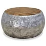 Mesa de centro aluminio teca 60x60x30 cm de vidaXL, Mesas de centro - Ref: Foro24-244549, Precio: 171,14 €, Descuento: %