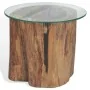 Teak and glass coffee table 50x40 cm by vidaXL, Coffee table - Ref: Foro24-245069, Price: 153,10 €, Discount: %