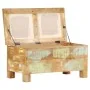 Solid recycled wood storage bench 80x40x40 cm by vidaXL, Benches for halls and storage - Ref: Foro24-245137, Price: 190,03 €,...