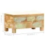 Solid recycled wood storage bench 80x40x40 cm by vidaXL, Benches for halls and storage - Ref: Foro24-245137, Price: 190,03 €,...