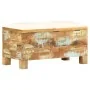 Solid recycled wood storage bench 80x40x40 cm by vidaXL, Benches for halls and storage - Ref: Foro24-245137, Price: 190,03 €,...