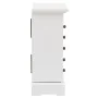 Schmuckkasten mit Spiegel aus MDF 25x13,5x34 cm von vidaXL, Schmuckständer - Ref: Foro24-245753, Preis: 59,67 €, Rabatt: %