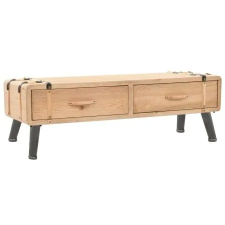 TV-Schrank aus massivem Tannenholz, 120 x 33 x 35 cm von vidaXL, TV-Möbel - Ref: Foro24-245773, Preis: 135,57 €, Rabatt: %