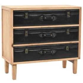 Kommode aus massivem Tannenholz, 80 x 36 x 75 cm von vidaXL, Sideboards - Ref: Foro24-245778, Preis: 178,93 €, Rabatt: %