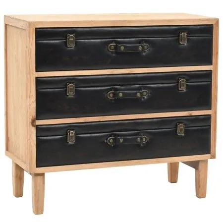 Kommode aus massivem Tannenholz, 80 x 36 x 75 cm von vidaXL, Sideboards - Ref: Foro24-245778, Preis: 179,98 €, Rabatt: %