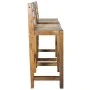 Taburetes de cocina 2 unidades madera maciza reciclada de vidaXL, Taburetes de cocina - Ref: Foro24-245800, Precio: 161,43 €,...