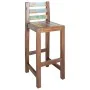 Taburetes de cocina 2 unidades madera maciza reciclada de vidaXL, Taburetes de cocina - Ref: Foro24-245800, Precio: 161,43 €,...