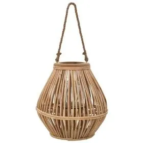 Portavelas colgante de mimbre natural de vidaXL, Candelabros - Ref: Foro24-246819, Precio: 54,03 €, Descuento: %