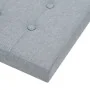 Taburetes almacenaje plegables 2 uds lino sintético gris claro by vidaXL, Folding stools and chairs - Ref: Foro24-247080, Pri...