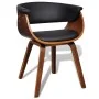 Esszimmerstühle 2 Einheiten aus gebogenem Holz und Kunstleder von vidaXL, Essstühle - Ref: Foro24-270546, Preis: 318,50 €, Ra...