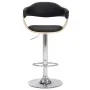 Kitchen stools 2 pcs curved wood black synthetic leather by vidaXL, Kitchen stools - Ref: Foro24-283117, Price: 218,27 €, Dis...