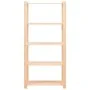 Storage shelving 5 levels solid pine wood 250 kg by vidaXL, Industrial shelving - Ref: Foro24-286199, Price: 104,19 €, Discou...