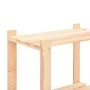 Storage shelving 5 levels solid pine wood 250 kg by vidaXL, Industrial shelving - Ref: Foro24-286199, Price: 104,19 €, Discou...