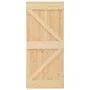 Puerta de madera maciza de pino 80x210 cm de vidaXL, Puertas - Ref: Foro24-289107, Precio: 160,01 €, Descuento: %
