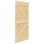 Massive Kiefernholztür 100x210 cm von vidaXL, Türen - Ref: Foro24-289109, Preis: 167,31 €, Rabatt: %