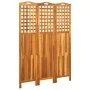 3-panel screen solid acacia wood 121x2x170 cm by vidaXL, Room dividers - Ref: Foro24-311878, Price: 112,06 €, Discount: %
