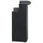 Mesa alta de jardín ratán sintético negro 120x55x110 cm de vidaXL, Mesas de jardín - Ref: Foro24-313468, Precio: 211,18 €, De...