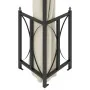 Gazebo with side walls and double cream roofs 3x3 m by vidaXL, Tents and gazebos - Ref: Foro24-318540, Price: 342,44 €, Disco...