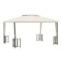 Cenador con paredes laterales y techos dobles color crema3x4 m de vidaXL, Carpas y cenadores - Ref: Foro24-318543, Precio: 34...