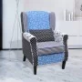 Armchair with patchwork design fabric design by vidaXL, Armchairs - Ref: Foro24-240882, Price: 223,80 €, Discount: %
