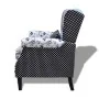 Sessel mit Stoffdesign im Patchwork-Design von vidaXL, Sessel - Ref: Foro24-240882, Preis: 227,15 €, Rabatt: %