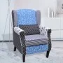 Armchair with patchwork design fabric design by vidaXL, Armchairs - Ref: Foro24-240882, Price: 223,80 €, Discount: %