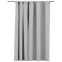 Blackout curtain with hooks gray linen look 290x245 cm by vidaXL, Curtains and curtains - Ref: Foro24-321175, Price: 52,08 €,...