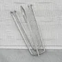 Blackout curtain with hooks gray linen look 290x245 cm by vidaXL, Curtains and curtains - Ref: Foro24-321175, Price: 52,08 €,...