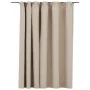 Blickdichte Vorhang mit Haken Leinenoptik beige 290x245 cm von vidaXL, Vorhänge und Gardinen - Ref: Foro24-321215, Preis: 38,...