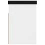 Schuhbank mit weißem Holzwerkstoffkissen 80x30x47 cm von vidaXL, Schuhregale und Schuhorganisatoren - Ref: Foro24-326759, Pre...