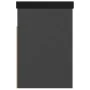 Schuhbank mit Kissen aus grauem Ingenieurholz 80x30x47 cm von vidaXL, Schuhregale und Schuhorganisatoren - Ref: Foro24-326761...