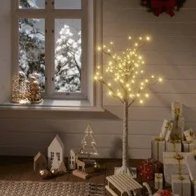 Warm white LED Christmas tree willow indoor outdoor 1.2m by vidaXL, Christmas trees - Ref: Foro24-328672, Price: 39,06 €, Dis...