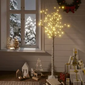 Warm white LED Christmas tree willow indoor outdoor 1.5m by vidaXL, Christmas trees - Ref: Foro24-328676, Price: 43,41 €, Dis...