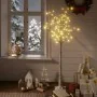Warm white LED Christmas tree willow indoor outdoor 1.5m by vidaXL, Christmas trees - Ref: Foro24-328676, Price: 43,41 €, Dis...