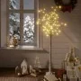 Warmweißer LED-Weihnachtsbaum aus Weide für drinnen und draußen, 1,5 m von vidaXL, Weihnachtsbäume - Ref: Foro24-328676, Prei...