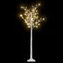Warm white LED Christmas tree willow indoor outdoor 1.5m by vidaXL, Christmas trees - Ref: Foro24-328676, Price: 43,41 €, Dis...