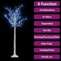 Indoor and outdoor willow blue LED Christmas tree 1.5 m by vidaXL, Christmas trees - Ref: Foro24-328678, Price: 37,93 €, Disc...