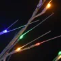 Árbol de Navidad LED de colores sauce interior exterior 1,5 m de vidaXL, Arboles de navidad - Ref: Foro24-328679, Precio: 56,...
