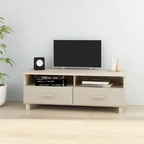 HAMAR TV-Schrank aus massivem Kiefernholz, honigbraun, 106 x 40 x 40 cm von vidaXL, TV-Möbel - Ref: Foro24-340468, Preis: 92,...